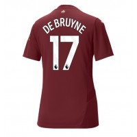 Echipament fotbal Manchester City Kevin De Bruyne #17 Tricou Treilea 2024-25 pentru femei maneca scurta